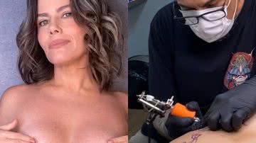 Maria Cândida tatua seios para esconder cicatrizes e mostra resultado: "Nova versão" - Reprodução/Instagram