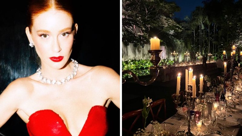 Marina Ruy Barbosa elege vestido escandaloso e rouba a cena em jantar de gala - Reprodução/Instagram