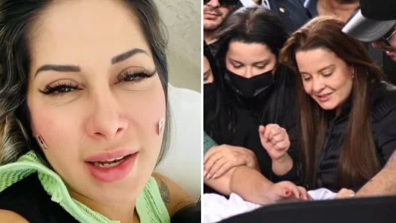 Mayra Cardi defende Maiara após polêmica em velório de Marília Mendonça: “Não julguem” - Reprodução/Instagram