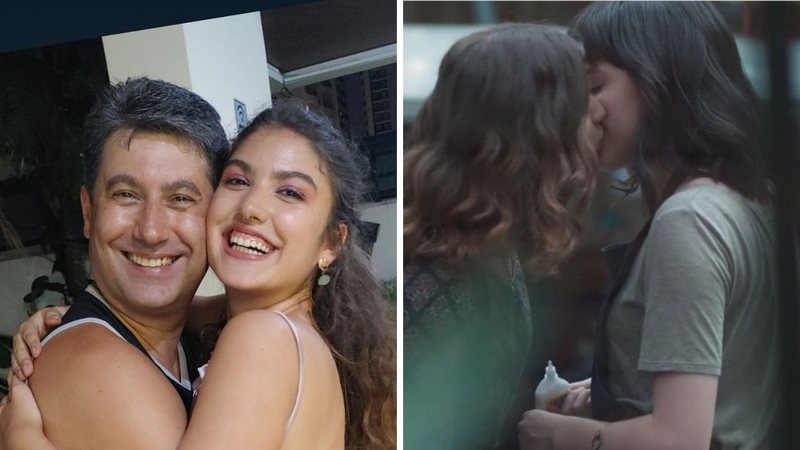 Pai de Giovanna Grigio revela reação após colega de trabalho questionar beijo: "O que você sente?" - Reprodução/Instagram