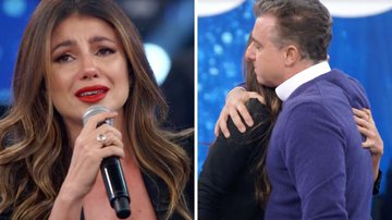 Paula Fernandes é consolada por Huck ao falar da morte de Marília Mendonça: "Como se eu tivesse caído junto" - Reprodução/TV Globo