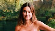 Aos oito meses, Thaila Ayala posa nua durante banho de cachoeira: "Mãe natureza" - Reprodução/Instagram