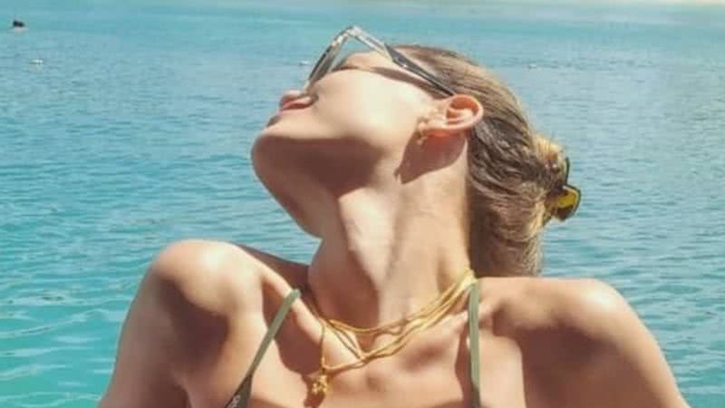 Vitória Strada posa de biquíni exibindo barriga sarada e arranca suspiros: "Gata" - Reprodução/Instagram