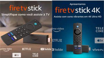 Tecnologia 4K, som com Dolby Atmos e mais: confira os novos modelos em pré-venda do Fire TV Stick - Reprodução/Amazon