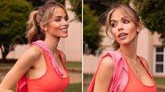 Grávida, esposa de Kaká acaricia barriguinha charmosa no quinto mês: "Neném" - Reprodução/Instagram