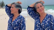 Aos 59 anos, Glória Pires posa na praia e jovialidade choca fãs: "Igual vinho" - Reprodução/Instagram