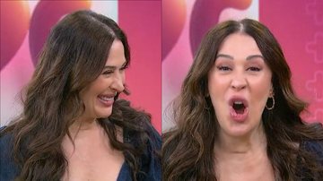 Gravidinha, Claudia Raia revela sexo e nome do terceiro filho: "Alegria grande" - Reprodução/TV Globo