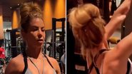 A atriz Danielle Winits elege look de academia coladinho e causa com corpão invejável; confira vídeo - Reprodução/Instagram