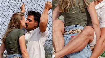Esposa de Julio Rocha pega maridão no colo e promove pegação quente: "Atitude" - Reprodução/Instagram