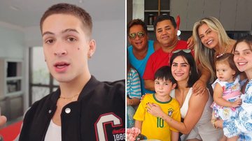 Após briga por política, esposa de Leonardo exalta a família sem João Guilherme: "Com uma parte" - Reprodução/Instagram
