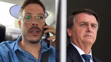 Fábio Porchat faz ligação e ataca Bolsonaro após silêncio do presidente:  