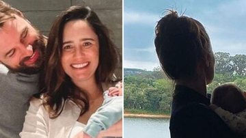 A atriz Fernanda Vasconcellos é flagrada pela mãe em momento preguiça com filho, Romeu; veja - Reprodução/Instagram