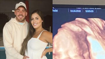 Grávida, filha de Romário mostra rostinho da bebê em ultrassom 3D: "Bom dia" - Reprodução/Instagram