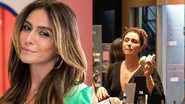 Giovanna Antonelli esbanja simpatia ao ser flagrada em raríssima aparição com as filhas gêmeas - Reprodução Rede Globo e AgNews/ Edson Aipim
