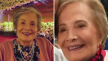 A atriz Glória Menezes celebra 88 anos em clique ao lado do filho, Tarcísio Filho; confira - Reprodução/Instagram