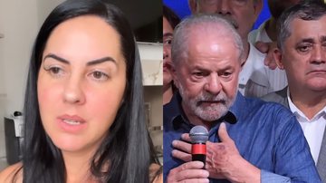 Graciele Lacerda se desesperou após a vitória de Luiz Inácio Lula da Silva no 2° turno da eleição presidencial - Reprodução/Instagram