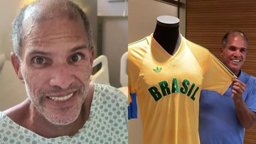 Após superar câncer, ídolo da Seleção Brasileira, Geovani Silva é internado às pressas: "Inchado" - Reprodução/ Instagram