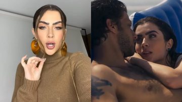 Jade Picon comenta cena de sexo em 'Travessia' - Reprodução/Instagram e TV Globo