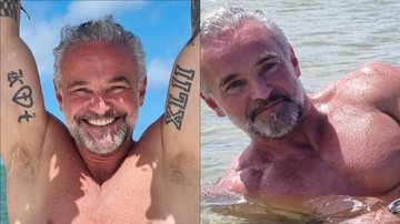 Aos 55 anos, Mateus Carrieri ostenta sunga recheada e corpão saradíssimo: "Garotão" - Reprodução/Instagram