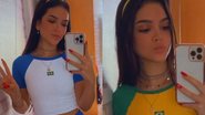 Mel Maia mostra looks para a Copa com top e calcinha minúsculos - Reprodução/Instagram