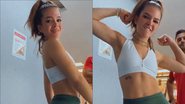 Mel Maia vira de costas e dá close em bumbum na nuca em shortinho a vácuo - Reprodução/Instagram
