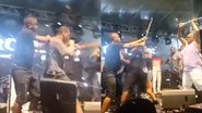 Músicos da Psirico e Samba Trator saem na porrada em briga violenta no palco - Reprodução/Twitter