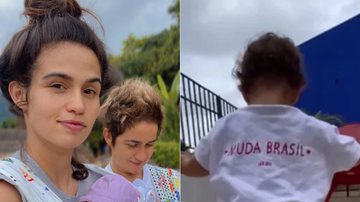 Nanda Costa emociona ao mostrar primeiros passos da filha com Lan Lanh - Instagram
