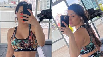 Raissa Barbosa elege shortinho colado para treino e empina bumbum gigante: "Deusa" - Reprodução/Instagram