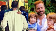 Viúvo de Paulo Gustavo, o médico Thales Bretas aproveita data e se declara aos filhos, Gael e Romeu; veja - Reprodução/Instagram