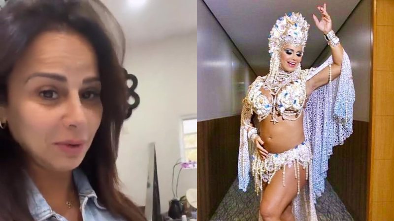 Um mês após parto, Viviane Aráujo se prepara para retorno ao samba: "Mamãe tá on" - Reprodução/Instagram