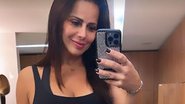 Viviane Araújo malha de body colado e exibe curvas um mês após parto - Reprodução/Instagram