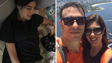 Afastada com licença maternidade, Andréia Sadi volta à Globo e recebe chamego de André Rizek: "Supermãe" - Reprodução/Instagram