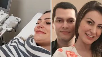 Juntos novamente, Andressa Urach e marido se emocionam em consulta pré-natal: "Coraçãozinho batendo forte" - Reprodução/Instagram