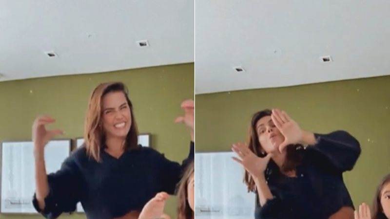 Deborah Secco dança com a herdeira e encanta fãs - Instagram