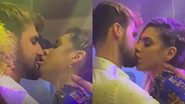 Ex-A Fazenda Erika Schneider e Rezende são flagrados dando beijão quente em festa de ex-BBB Flay - Reprodução/Instagram