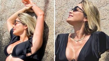 Ousada, Flávia Alessandra deixa costelas marcas em cliques picantes de biquíni: "Espetáculo" - Reprodução/Instagram