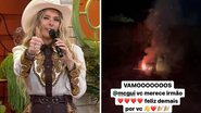 A Fazenda 13: Adriane Galisteu faz esclarecimento após fogos ao vivo: "Quero deixar muito claro" - Reprodução/Instagram