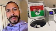 Nos EUA, ex-BBB Gil do Vigor fica indignado ao passar por perrengue para lavar roupa: "Não é casa da mãe Joana" - Reprodução/Instagram