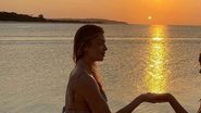 Em momento raro, Grazi Massafera curte dia de praia com a herdeira, Sofia, e encanta seguidores - Instagram