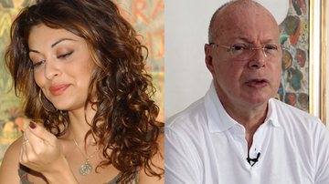 Juliana Paes relembra momento com Gilberto Braga nos bastidores de 'Celebridade' - Divulgação/Globo e Reprodução/TV Globo