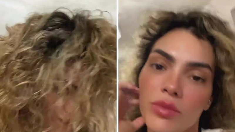 Kelly Key assume mechas cacheadas e expõe perrengue: "Em cabelo enrolado não pode mexer" - Reprodução/Instagram