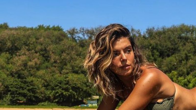 Giovanna Lancellotti surge deslumbrantes em cliques em Noronha - Instagram/Iaponã