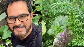 Luciano Camargo se dedica a cultivo de horta - Reprodução/Instagram