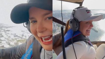 Maiara e Maraísa curtem passeio radical de helicóptero nos Estados Unidos: "Isso é animal" - Reprodução/Instagram