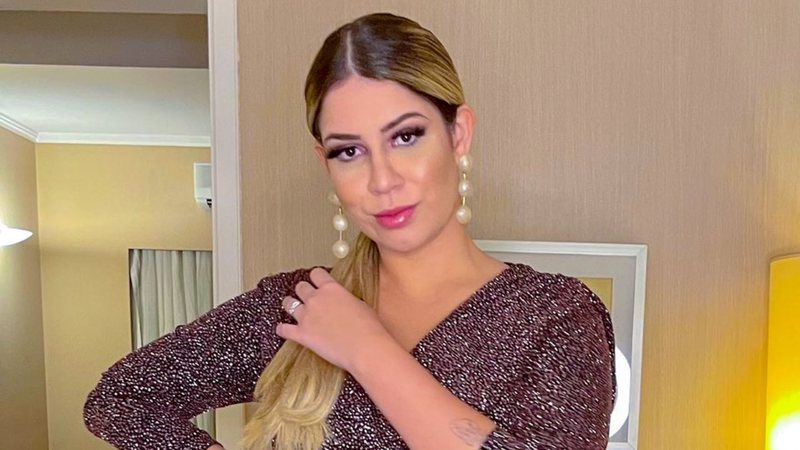 Mais magra, Marília Mendonça posa de vestido curtinho e dá show de autoestima: "Como ficou tão gostosa?" - Reprodução/Instagram