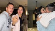 Mayra Cardi e Arthur Aguiar trocam beijão de cinema e deixam fãs animados - Instagram