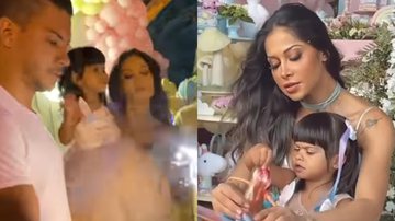 Mayra Cardi celebra três anos da filha com festão - Reprodução/Instagram
