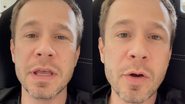 Tiago Leifert explica saída antecipada do 'The Voice' - Reprodução/Instagram
