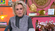 Ana Maria Braga é acusada de racismo ao fazer comparação inadequada: "Um cogumelo" - Reprodução/ Globo