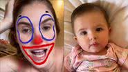 Gente? Bárbara Evans faz chacota da própria filha e detona: "Orelha de abano" - Reprodução/Instagram